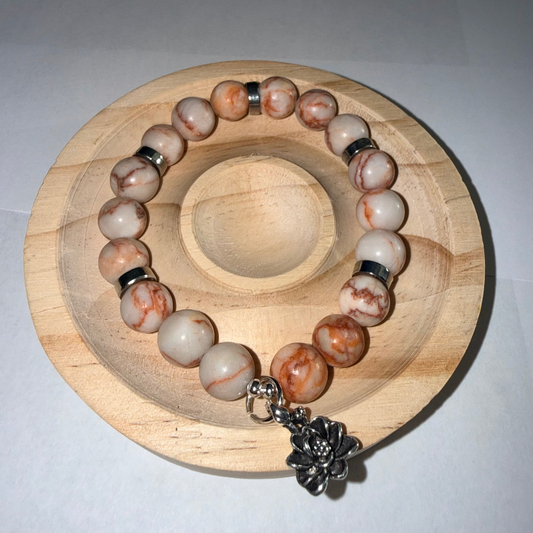 Red Vein Jasper Bracelet