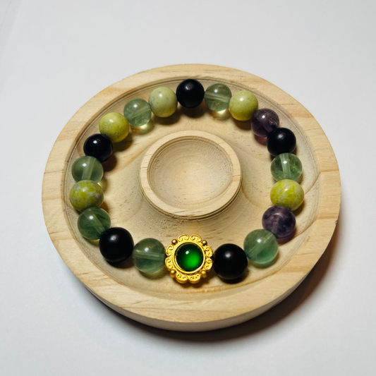 Green Crystal Bracelet