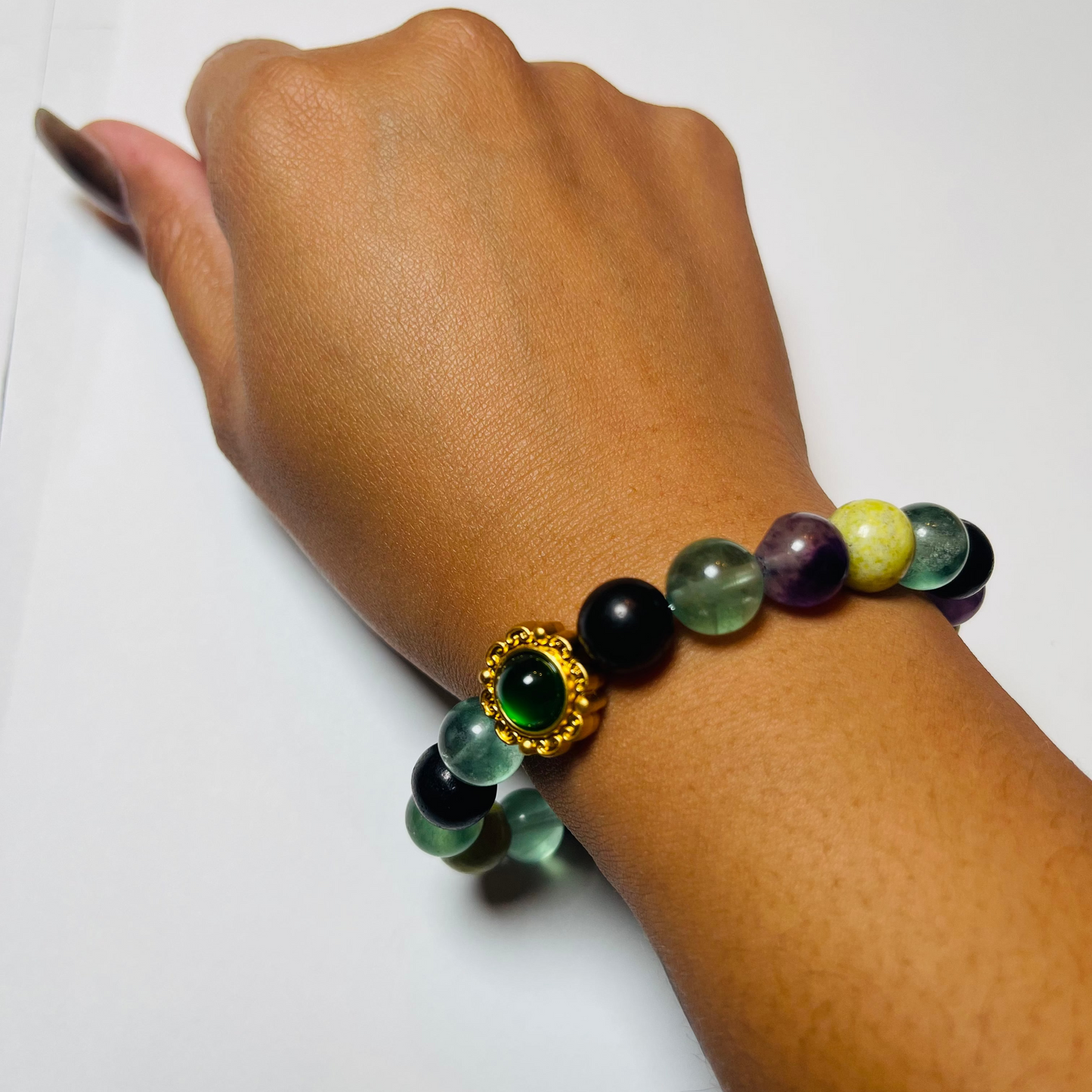 Green Crystal Bracelet