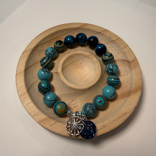 Blue Malachite Bracelet