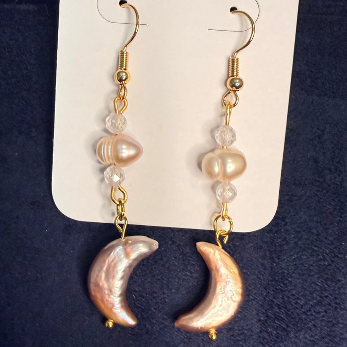 Lunar Phase Earrings