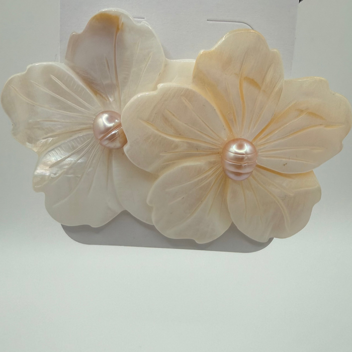 Pearl Flora Earrings