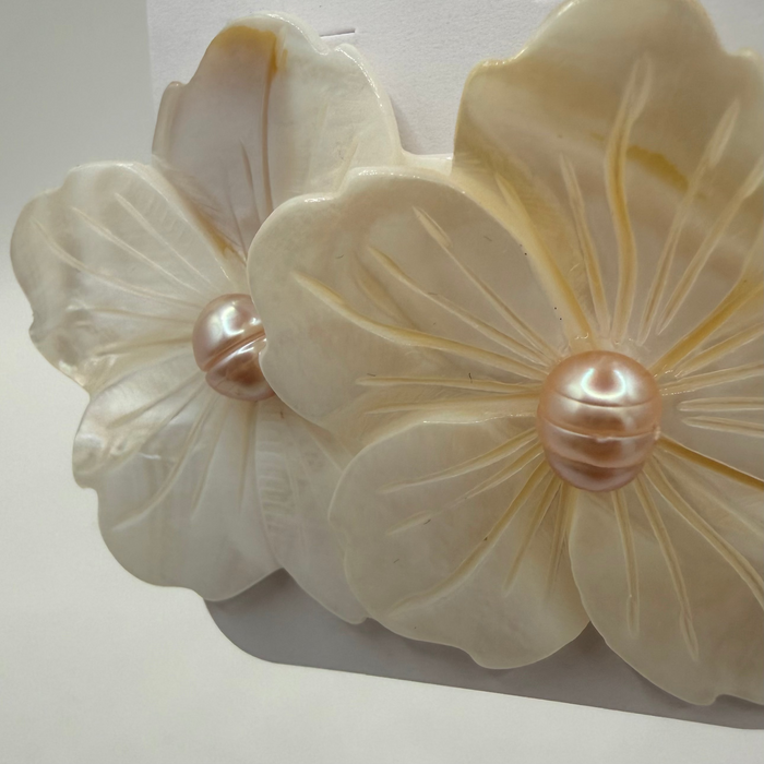 Pearl Flora Earrings