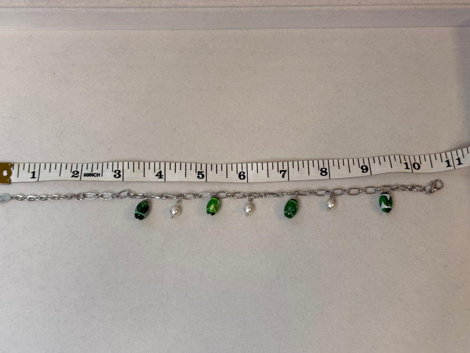 Grounded Dzi Anklet