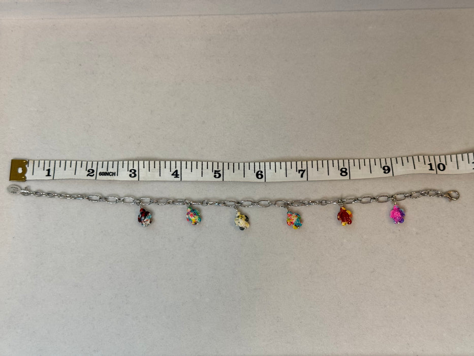 Confetti Turtles Anklet