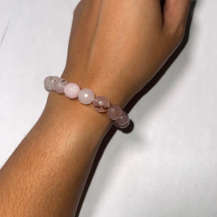 Strawberry Jade Bracelet