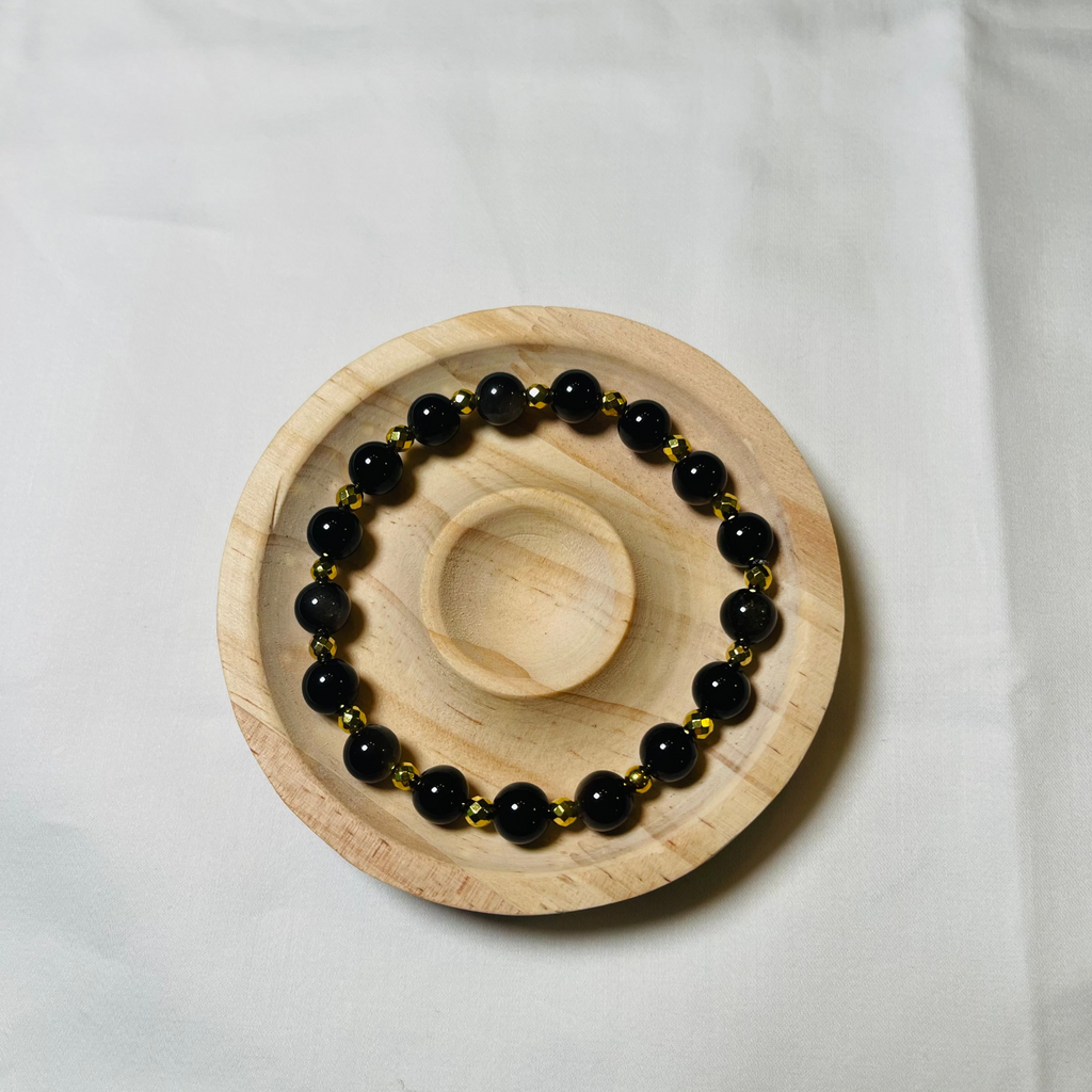 Black Obsidian Bracelet