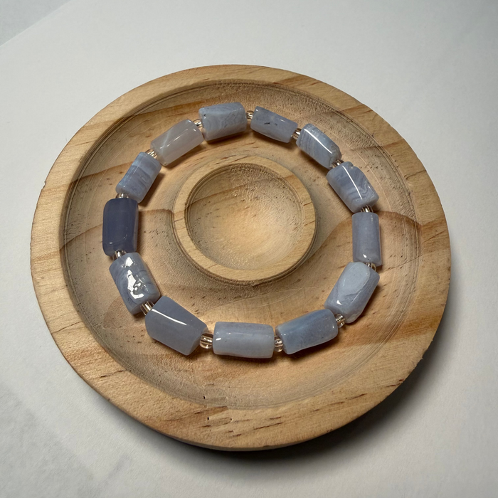 Blue Lace Agate Bracelet
