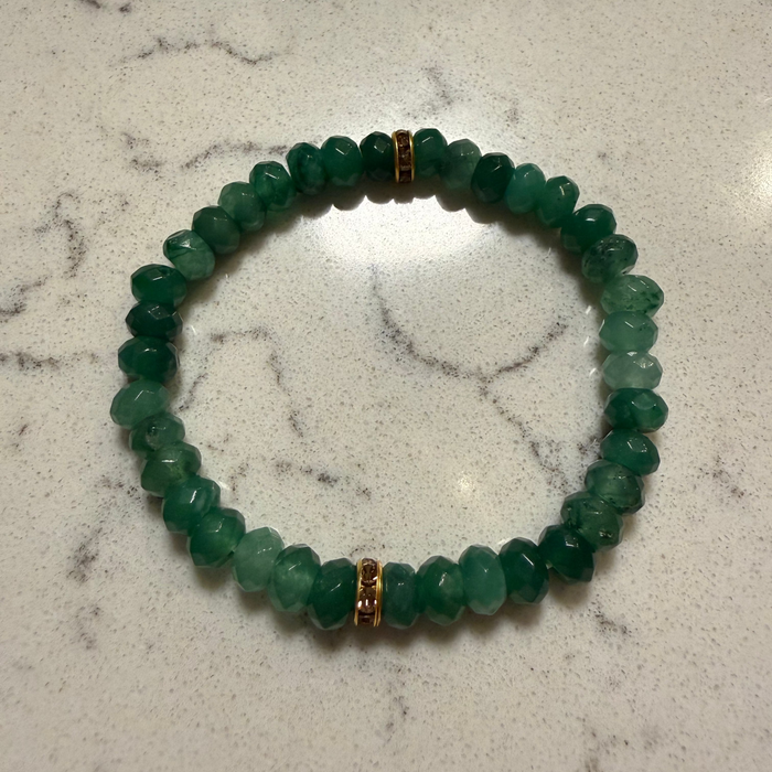 Serene Green Jade Bracelet