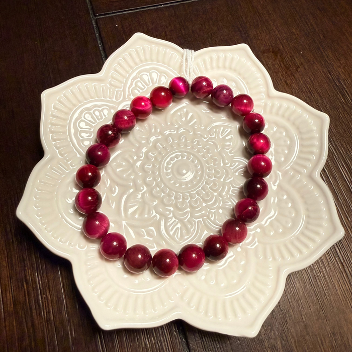 Classic Pink Tiger's Eye