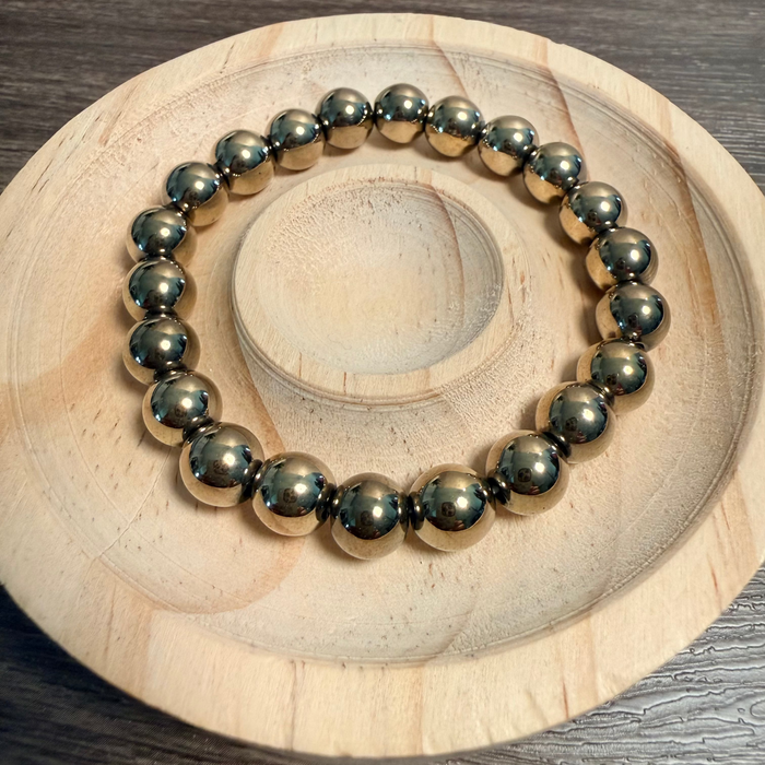 Essentials Champagne Hematite Bracelet