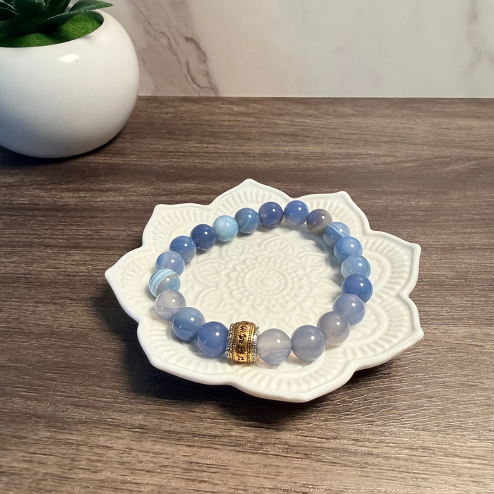Blue Agate Bracelet