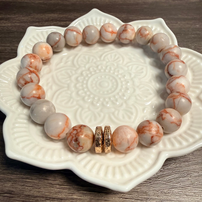 Red Vein Jasper Bracelet